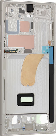 Samsung Μεσαίο Πλαίσιο Μπεζ για Samsung Galaxy S23 Ultra; SM-S918B