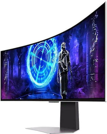 Samsung Odyssey G9 G95SD Ultrawide OLED HDR Curved Gaming Monitor 49" 5120x1440 240Hz με Χρόνο Απόκρισης 0.03ms GTG