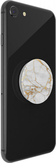 PopSockets PopGrip for Mobile Phone Gold Lutz Marble