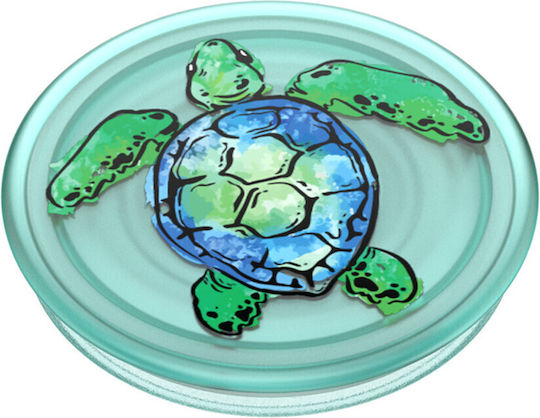 PopSockets PopGrip Κινητού PlantCore Translucent Tortuga