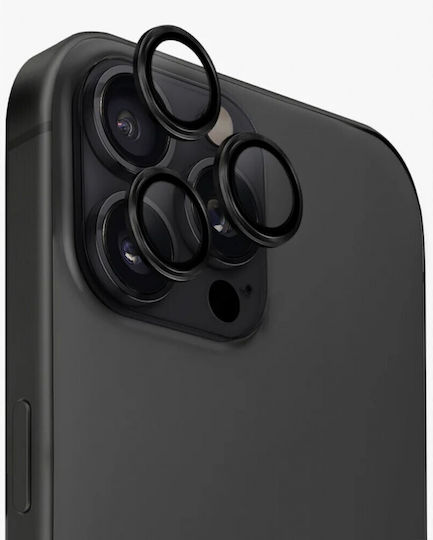 Προστασία Κάμερας Tempered Glass Μαύρο για το iPhone 12 Pro Max