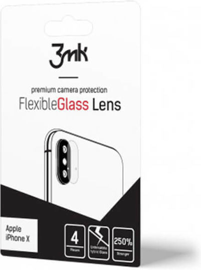 3MK Flexible Lens Protector 4τμχ Προστασία Κάμερας Tempered Glass Διάφανο για το Galaxy Z Fold 3