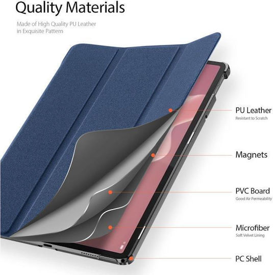 Dux Ducis Domo Flip Cover Durable Blue Lenovo Tab M9 9