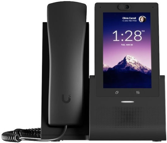 Ubiquiti Unifi Talk Touch Ενσύρματο Τηλέφωνο IP Μαύρο