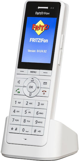 AVM FRITZ!Fon DΕCΤ Χ6 Cordless IP Phone White