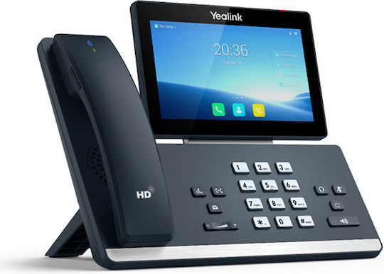 Yealink T58W Pro Ενσύρματο Τηλέφωνο IP 16 γραμμών Μαύρο