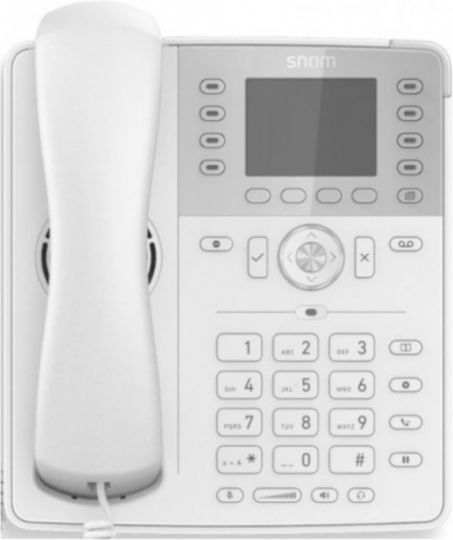 Snom D735 Ενσύρματο Τηλέφωνο IP Λευκό
