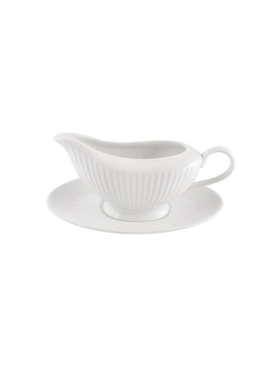 Oriana Ferelli White Porcelain Dinnerware Set 72pcs