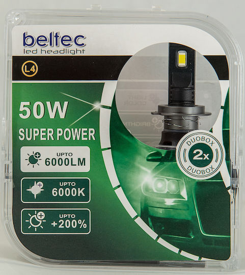 Beltec Audio Led 9006 L4 New Led 9006- 45w- 6000k- 5500lm Άμεση Παράδοση