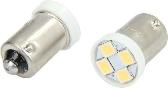M-Tech Lamps Car & Motorcycle BA9S / T4W LED White 12V 0.32W 2pcs