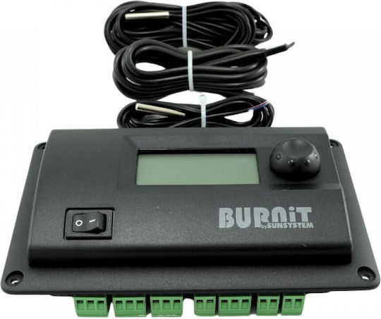 Контролер E11wbz 2 Операционни Сензора 1 Аварийно Сензор Burnit Дървени Котли