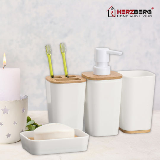 Ceda Home Сет Аксесоари за Баня Бамбук Черен 6бр