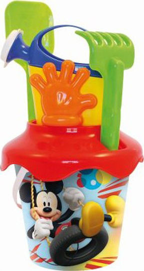 Adriatic Mickey Σετ Κουβαδάκι Παραλίας με Αξεσουάρ (5τμχ)