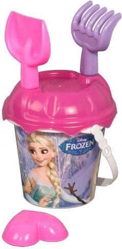 John 03046 II Frozen Σετ Κουβαδάκι Παραλίας με Αξεσουάρ από Πλαστικό