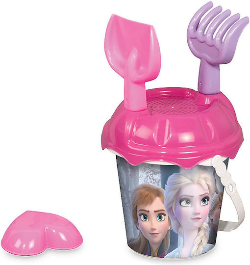 John 03046 II Frozen Σετ Κουβαδάκι Παραλίας με Αξεσουάρ από Πλαστικό
