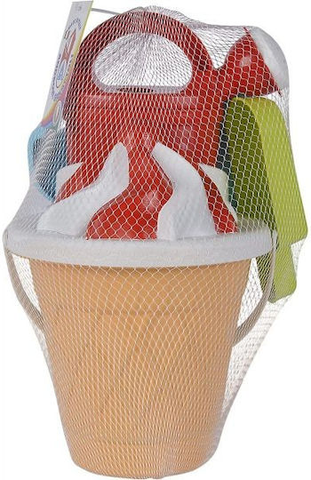 Androni Giocattoli Gelato Beach Bucket Set with Accessories