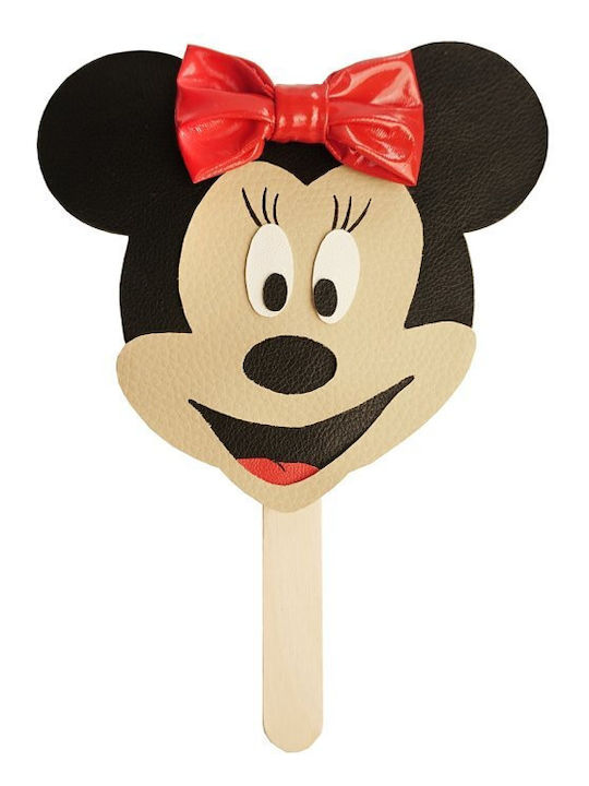 Πασχαλινή Λαμπάδα Minnie Στρογγυλή Κόκκινη