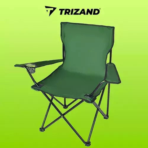 Trizand Καρέκλα Παραλίας Πράσινη 80x44x80εκ.