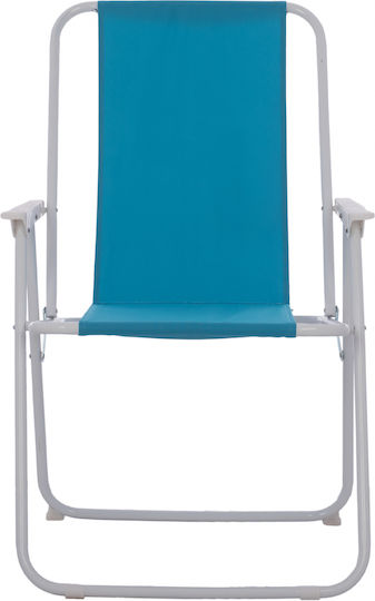 HomeMarkt Deval Stuhl Strand Türkis 56x61x84cm.