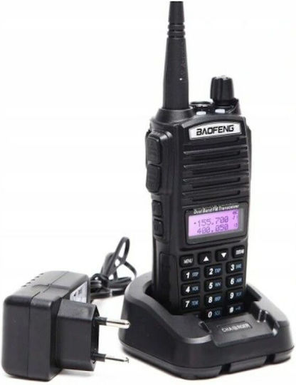 Baofeng UV-82L Wireless Transceiver UHF/VHF 5W with Monochrome Screen