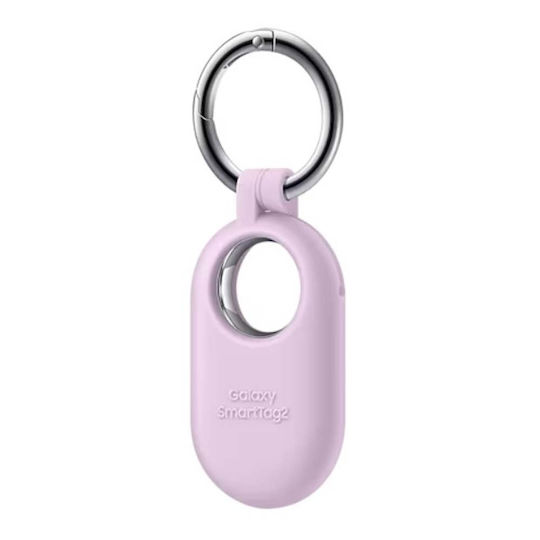 Samsung Keychain Case Silicone for SmartTag2 Lavender