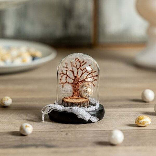 Eurobaby TREE Metal Decorative Element for Wedding Favors Rose Gold 1pcs