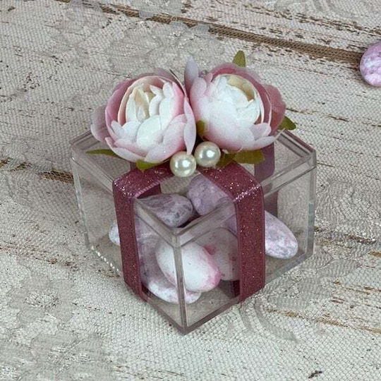 Faitakis Pack Decorative Element for Wedding Favors Pink 30pcs