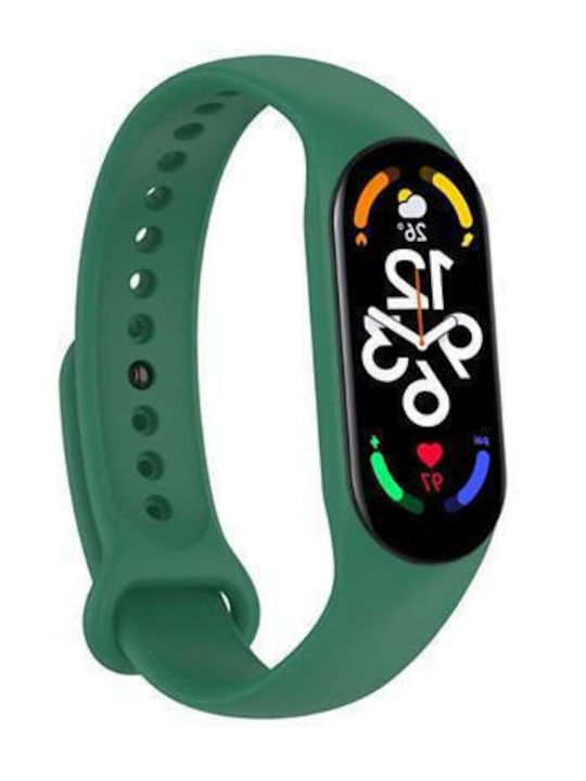 M7 Magnetic Activity Tracker with Heart Rate Monitor Green