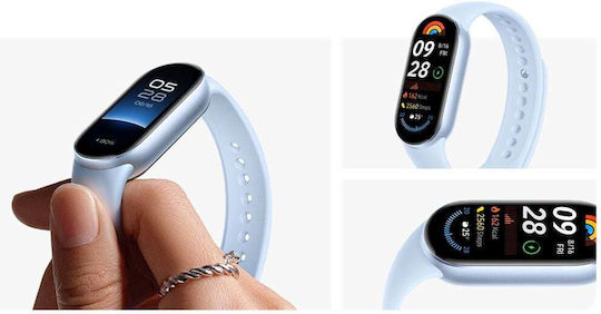 Xiaomi Smart Band 9 Rezistent la Apă Albastru Arctic