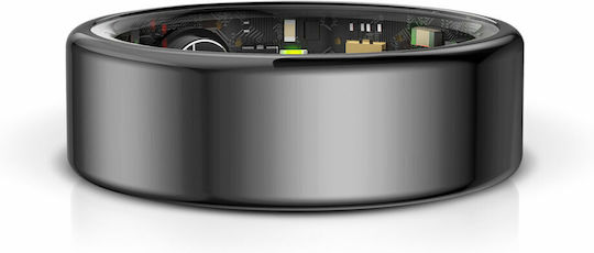 Ksix Saturn Smart Ring 20.6mm Αδιάβροχο Μαύρο