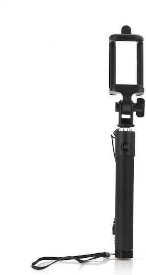 Combo Selfie Stick με Καλώδιο 3.5mm Μαύρο