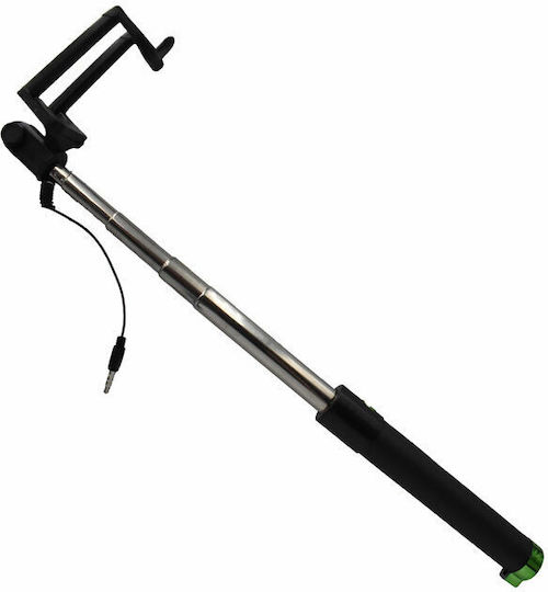 Ezra A048 Selfie Stick με Καλώδιο 3.5mm Μαύρο A048