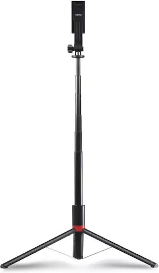 HAMA Selfie Stick with Bluetooth & Remote Control Funstand Black 00004662