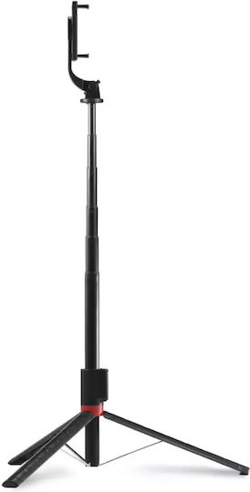 HAMA Selfie Stick with Bluetooth & Remote Control Funstand Black 00004662