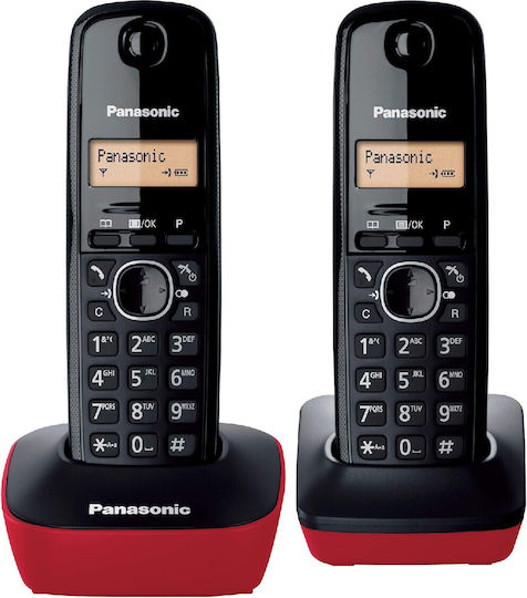 Panasonic KX-TG1612 Cordless Phone Black
