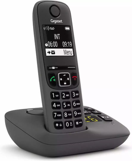 Gigaset AE690A Cordless Phone with Greek Menu Gray