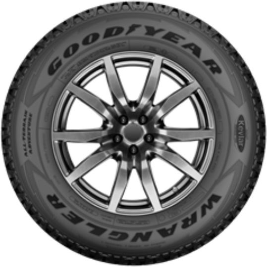 Goodyear Wrangler All-Terain Adventure 245/65R17 111E-Commerce-Website XL Sommerreifen Reifen für 4x4 / SUV Auto