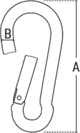 Benman Hooks Boat Deck Safety 50mm / 5mm50mm