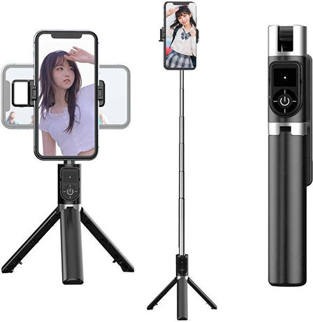 Proda PD-P70S-1 Selfie Stick Τρίποδο Κινητού Bluetooth Λευκό