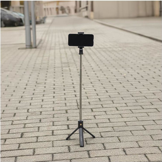 Maxlife MXST-100 Selfie Stick Trepied Pentru Telefon Mobil Bluetooth Negru