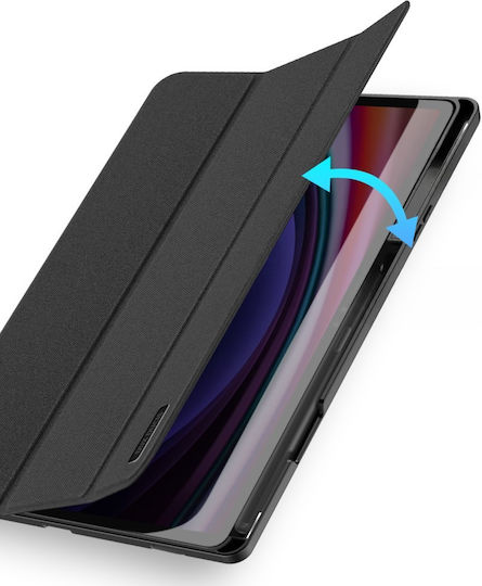 Dux Ducis Domo Flip Cover Μαύρη (SAMSUNG Tab S10 Plus)