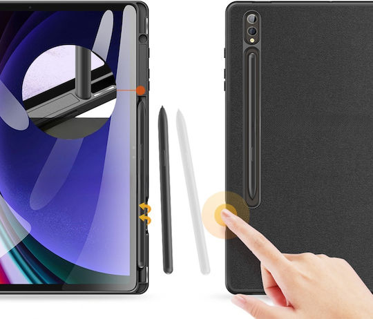Dux Ducis Domo Flip Cover Μαύρη (SAMSUNG Tab S10 Plus)