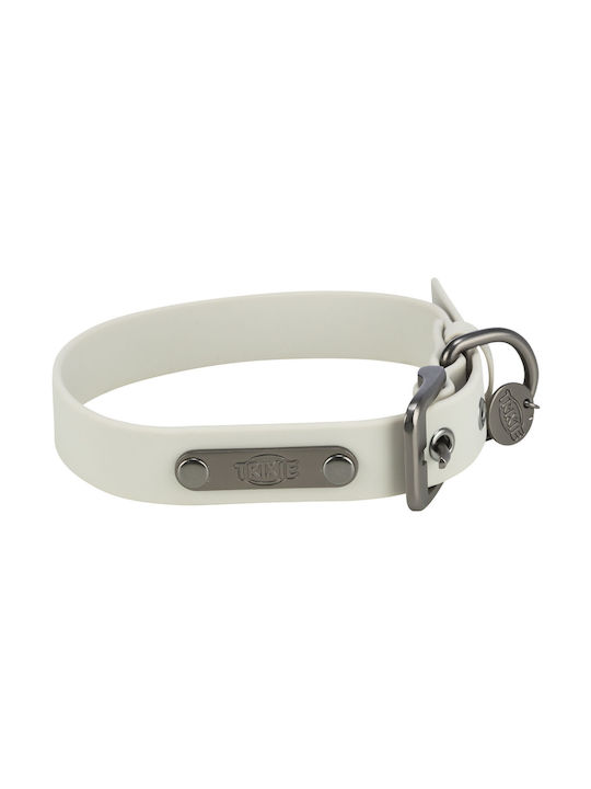 Trixie Citystyle Hundehalsband in Gray Farbe Groß 25mm