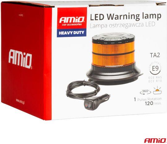AMiO Автомобилен фар LED 12 / 24V Водоустойчив 300см с Orange / Оранжев Осветление