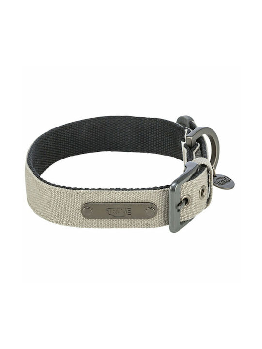 Trixie Citystyle Hundehalsband in Gray Farbe Groß 30mm