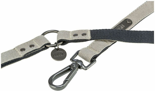 Adjustable Dog Leash Trixie Citystyle Light Grey M L