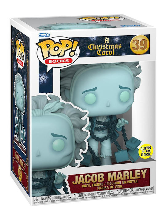 Funko Pop! Books: Jacob Marley Glows in the Dark Funko Pop! Books: Jacob Marley Glows in the Dark