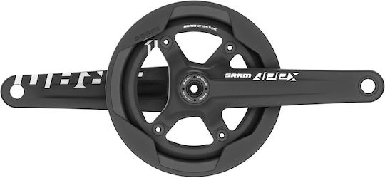 Δισκοβραχιονας Sram Apex 1 018 Gxp 172.5mm 42t X-sync Χωρις Μεσαια Τριβη Μαυρο