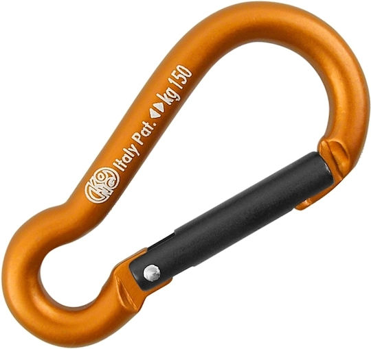 Kong Mini Pear 6mm Small Aluminum Carabiner Red Black Red