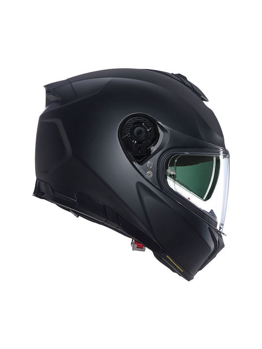 Nolan N80-8 302 Black Motorcycle Helmet Full Face ECE 22.06 with Sunvisor